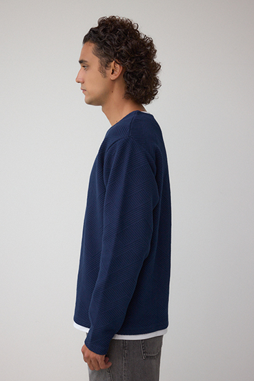 ジオメトリック柄トップス 詳細画像