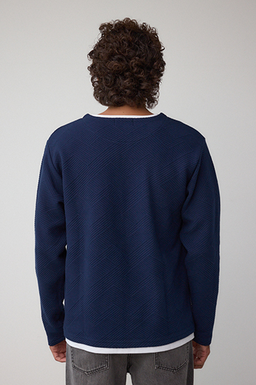 ジオメトリック柄トップス 詳細画像