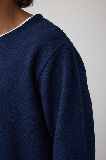 ジオメトリック柄トップス 詳細画像