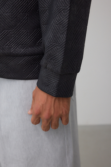 フクレジャガードカーディガン 詳細画像