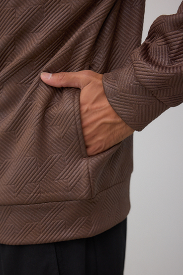 フクレジャガードカーディガン 詳細画像