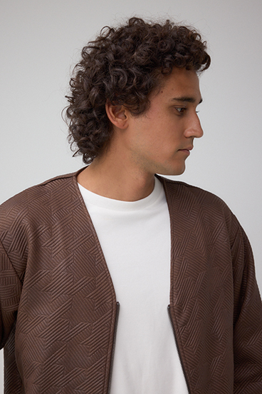 フクレジャガードカーディガン