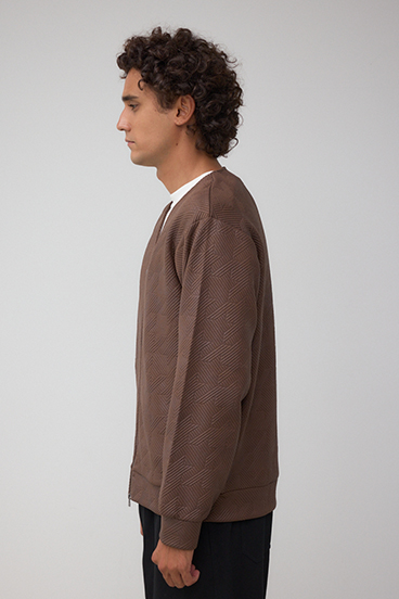 フクレジャガードカーディガン 詳細画像