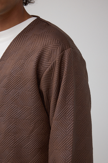 フクレジャガードカーディガン 詳細画像