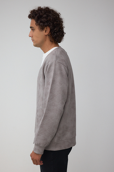 フクレジャガードカーディガン 詳細画像