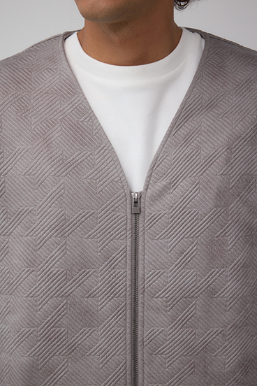 フクレジャガードカーディガン 詳細画像