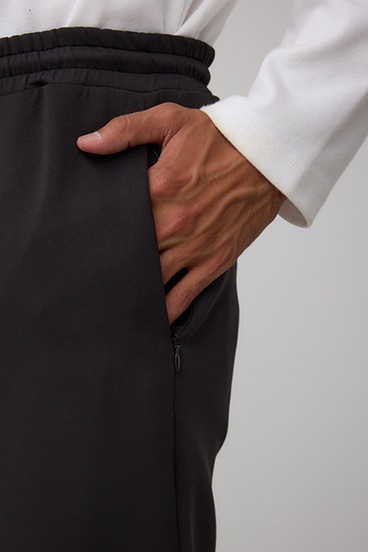 ダブルニットスリムパンツ 詳細画像