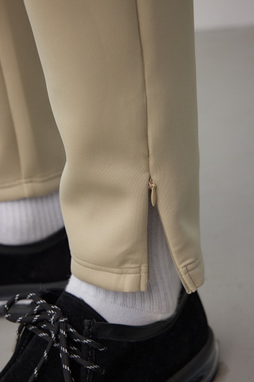 ダブルニットスリムパンツ 詳細画像