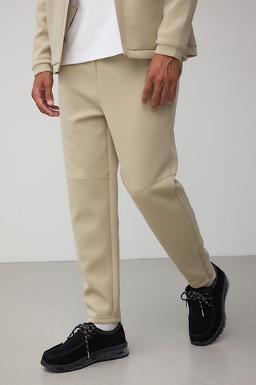 ダブルニットスリムパンツ