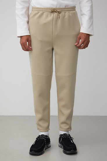 ダブルニットスリムパンツ 詳細画像