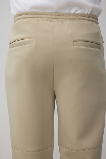 ダブルニットスリムパンツ 詳細画像