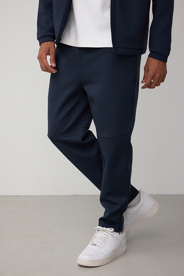 ダブルニットスリムパンツ