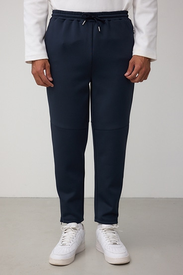 ダブルニットスリムパンツ 詳細画像