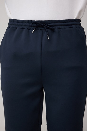 ダブルニットスリムパンツ 詳細画像