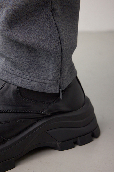 ダブルニットスリムパンツ 詳細画像