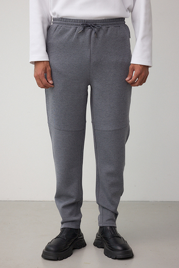 ダブルニットスリムパンツ 詳細画像