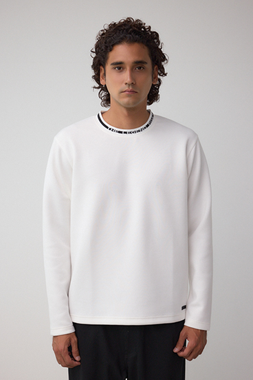 ネックジャガードトップス 詳細画像