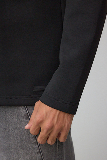 ネックジャガードトップス 詳細画像