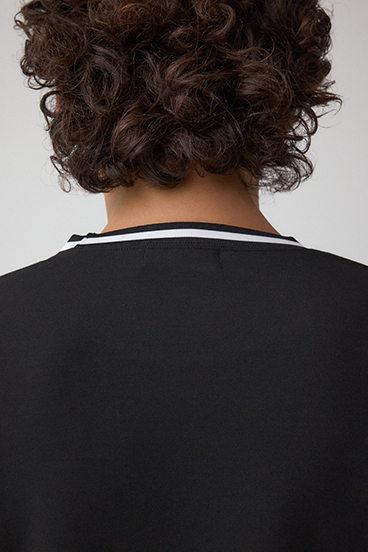 ネックジャガードトップス 詳細画像