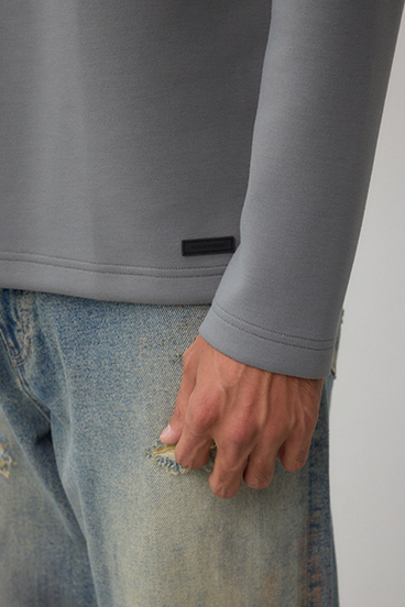 ネックジャガードトップス 詳細画像