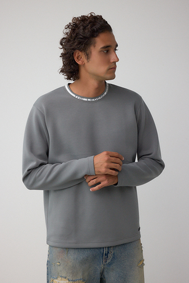 ネックジャガードトップス 詳細画像