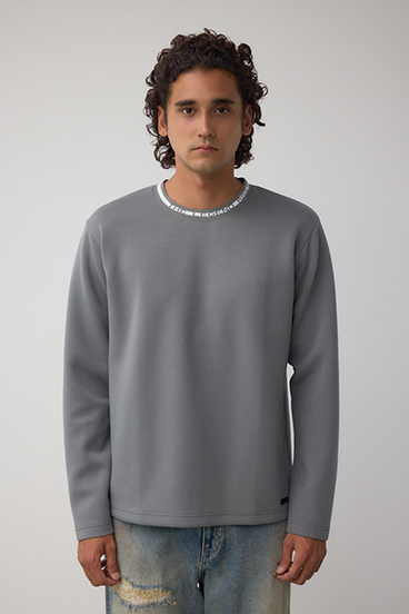 ネックジャガードトップス 詳細画像