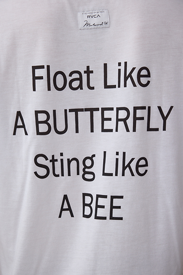 RVCA X STING LIKE A BEE SS 詳細画像