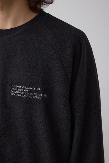 SHELTECH マイクロフリースクルー 詳細画像