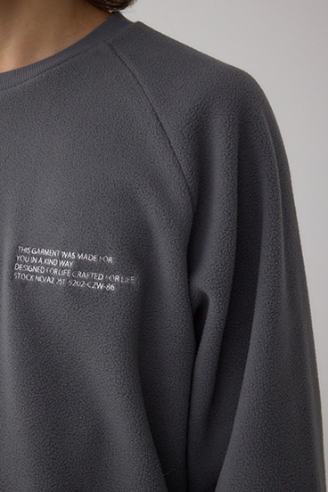 SHELTECH マイクロフリースクルー 詳細画像