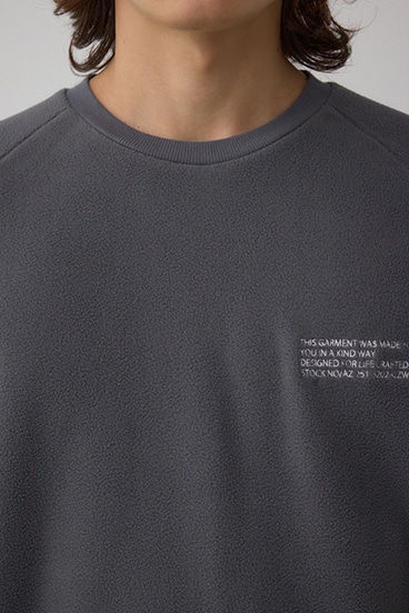 SHELTECH マイクロフリースクルー 詳細画像