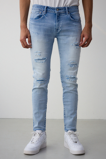 AZUL DENIM リペアスキニー 詳細画像