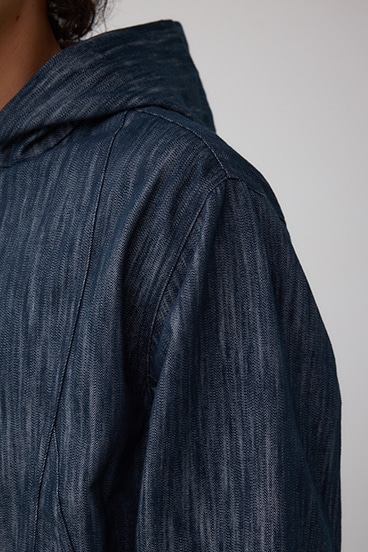 AZUL DENIMシャイニーデニムブルゾン 詳細画像