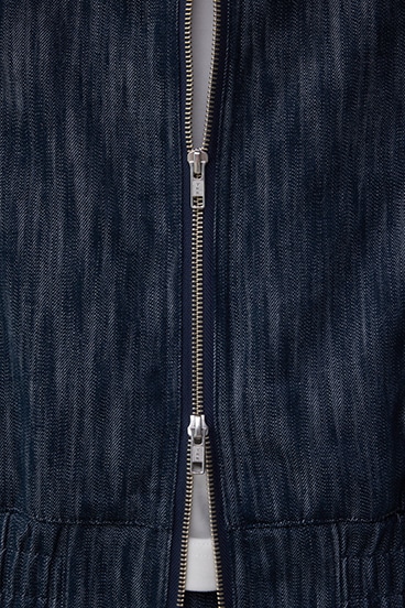 AZUL DENIMシャイニーデニムブルゾン 詳細画像