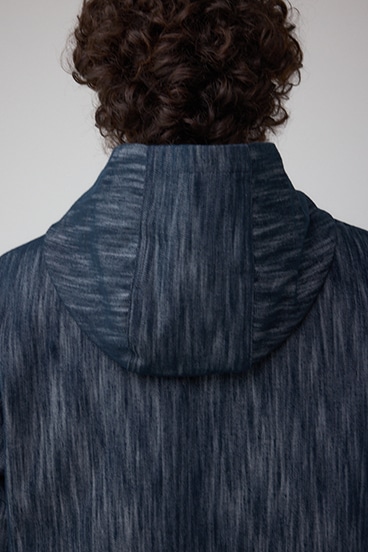 AZUL DENIMシャイニーデニムブルゾン 詳細画像