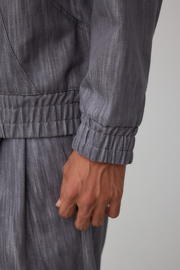 AZUL DENIMシャイニーデニムブルゾン 詳細画像