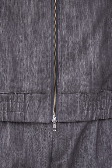 AZUL DENIMシャイニーデニムブルゾン 詳細画像