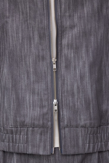 AZUL DENIMシャイニーデニムブルゾン 詳細画像