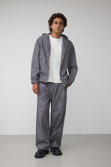 AZUL DENIMシャイニーデニムブルゾン 詳細画像