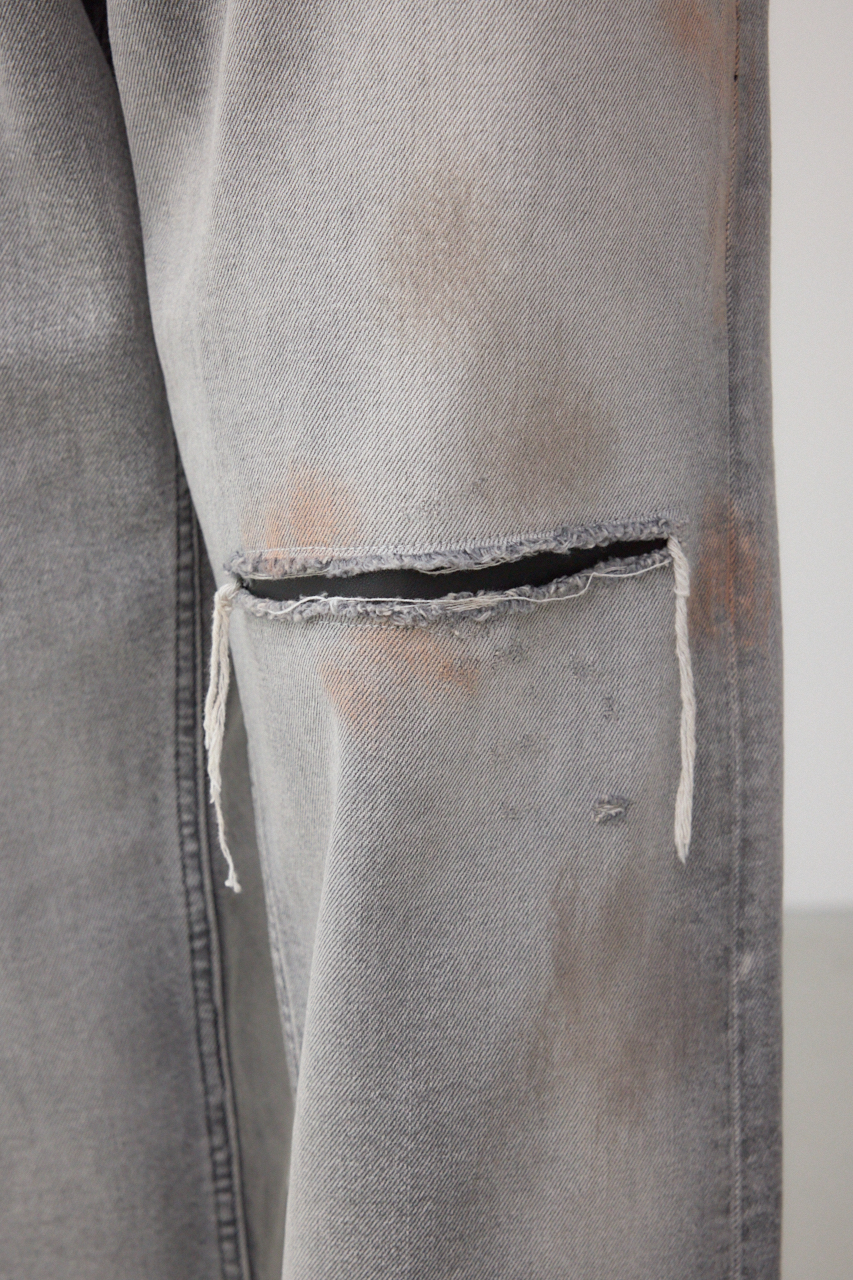 AZUL DENIM デストロイワイド 詳細画像