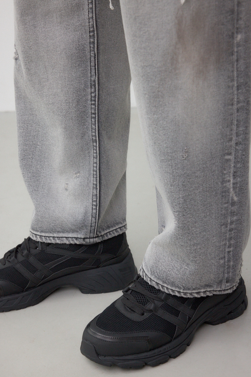 AZUL DENIM デストロイワイド 詳細画像