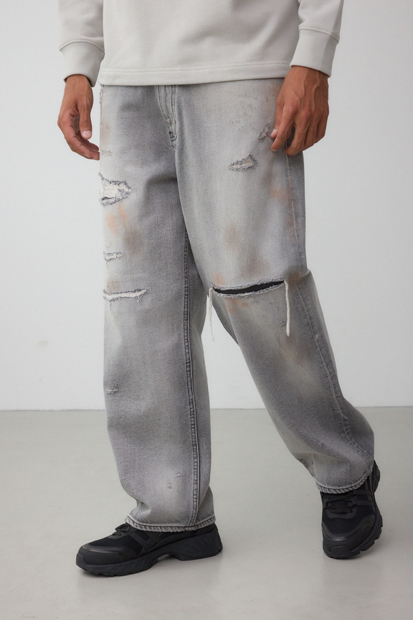 AZUL DENIM デストロイワイド