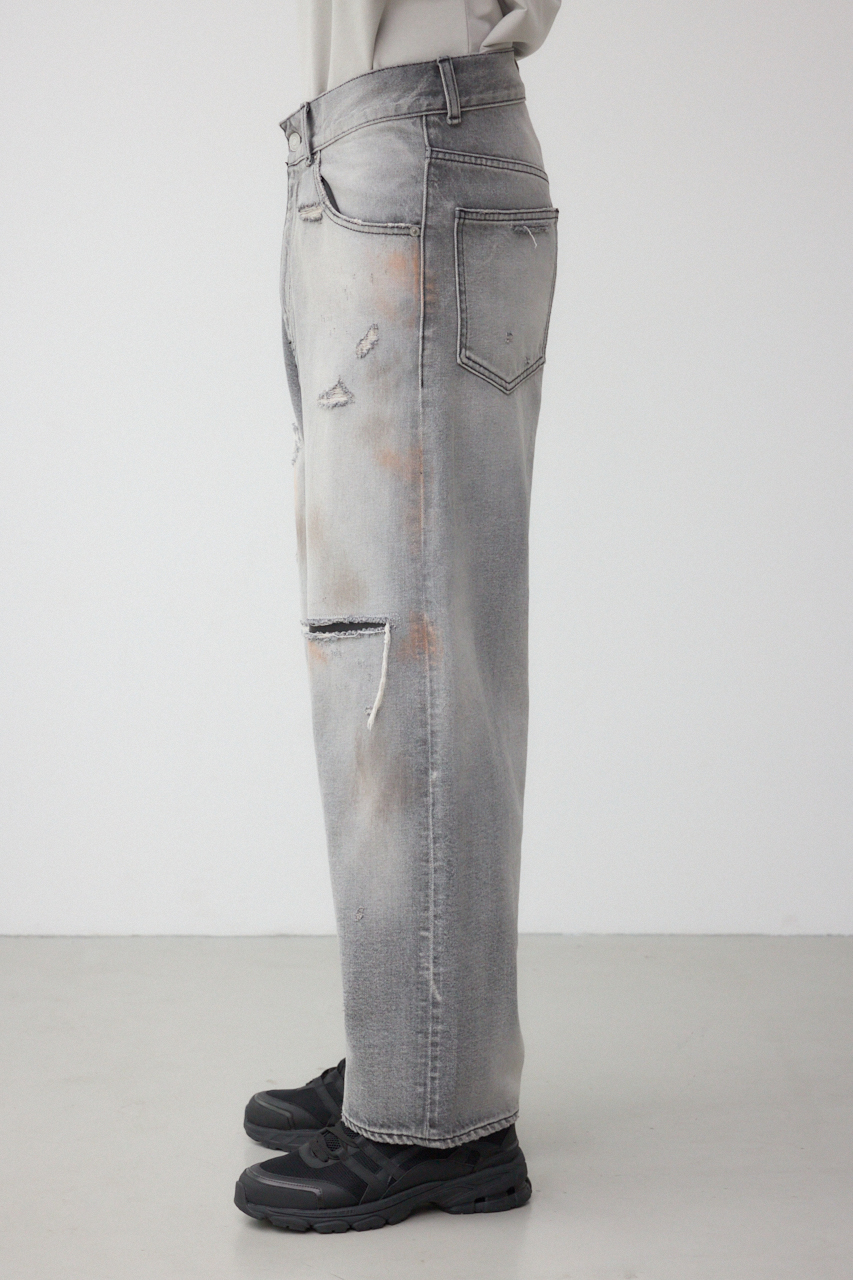 AZUL DENIM デストロイワイド 詳細画像