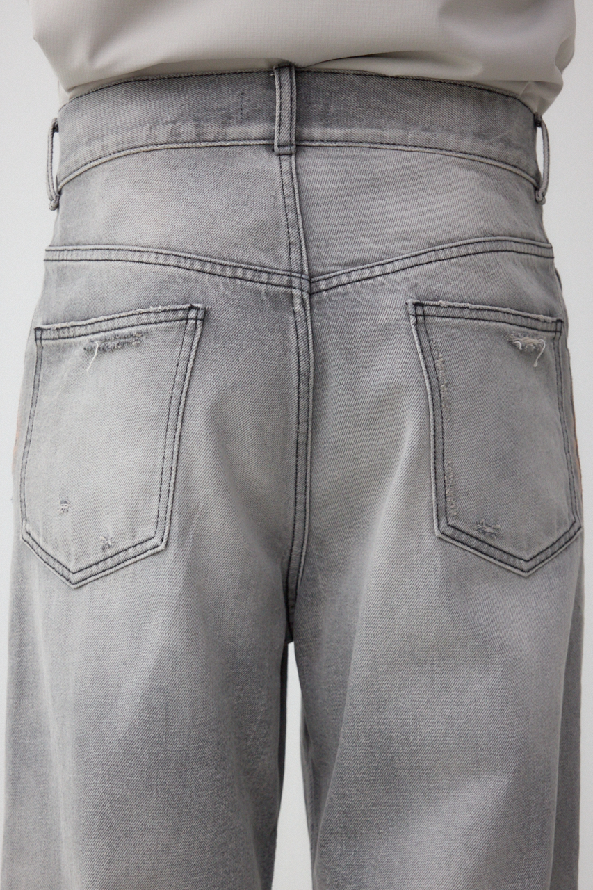 AZUL DENIM デストロイワイド 詳細画像