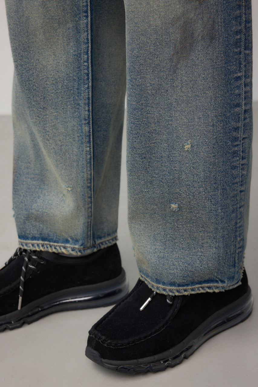 AZUL DENIM デストロイワイド 詳細画像