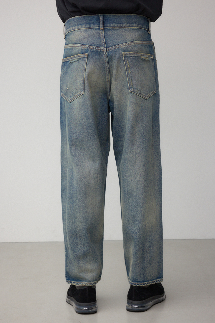 AZUL DENIM デストロイワイド 詳細画像