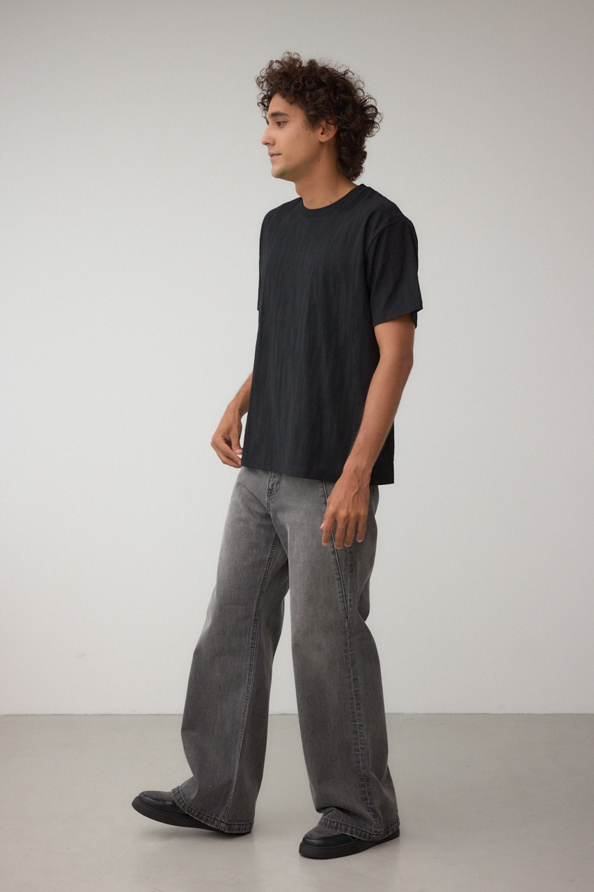 AZUL DENIM 切替ワイドフレア 詳細画像