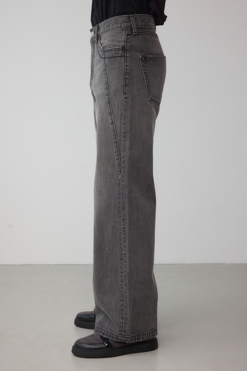 AZUL DENIM 切替ワイドフレア 詳細画像