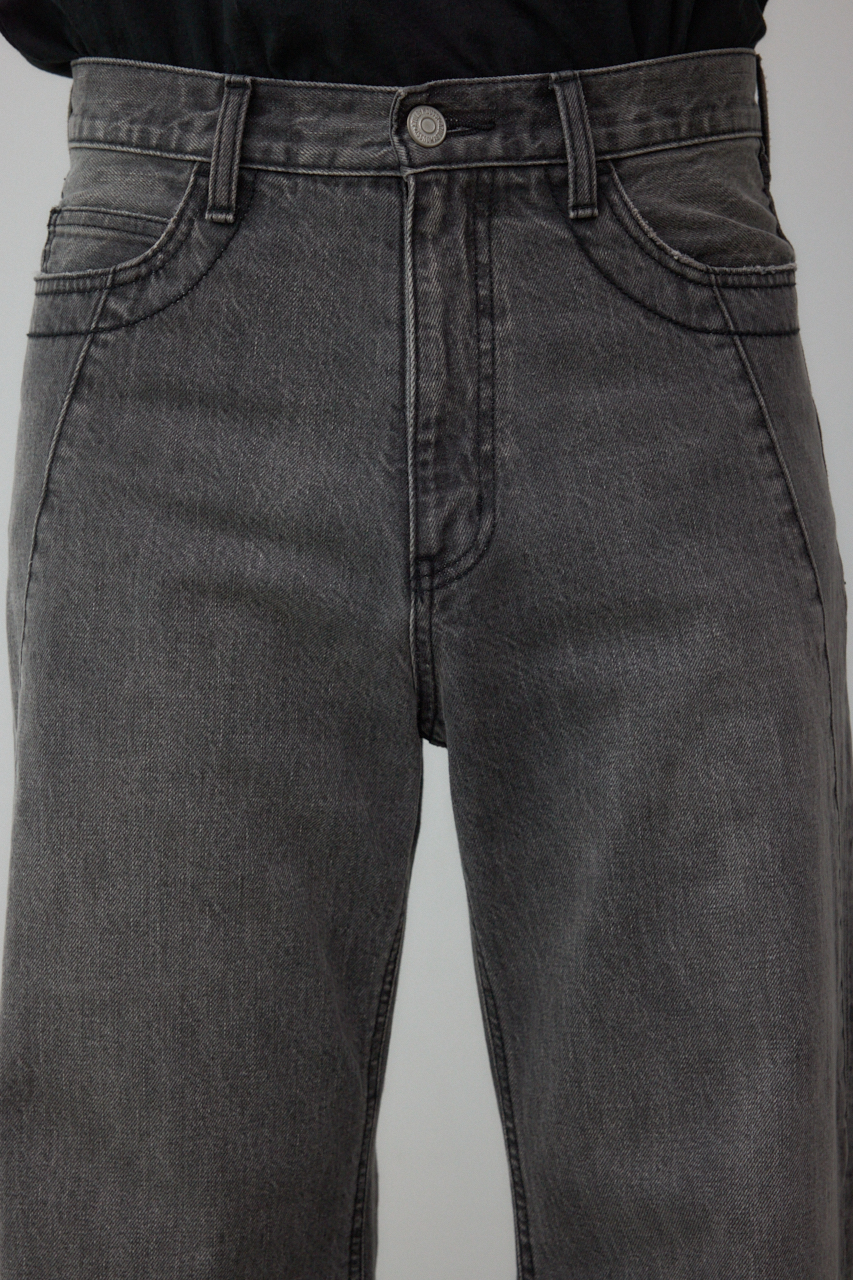 AZUL DENIM 切替ワイドフレア 詳細画像