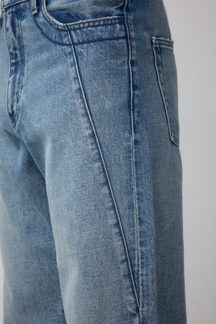 AZUL DENIM 切替ワイドフレア 詳細画像