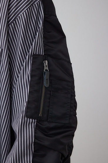 シャツドッキングブルゾン 詳細画像